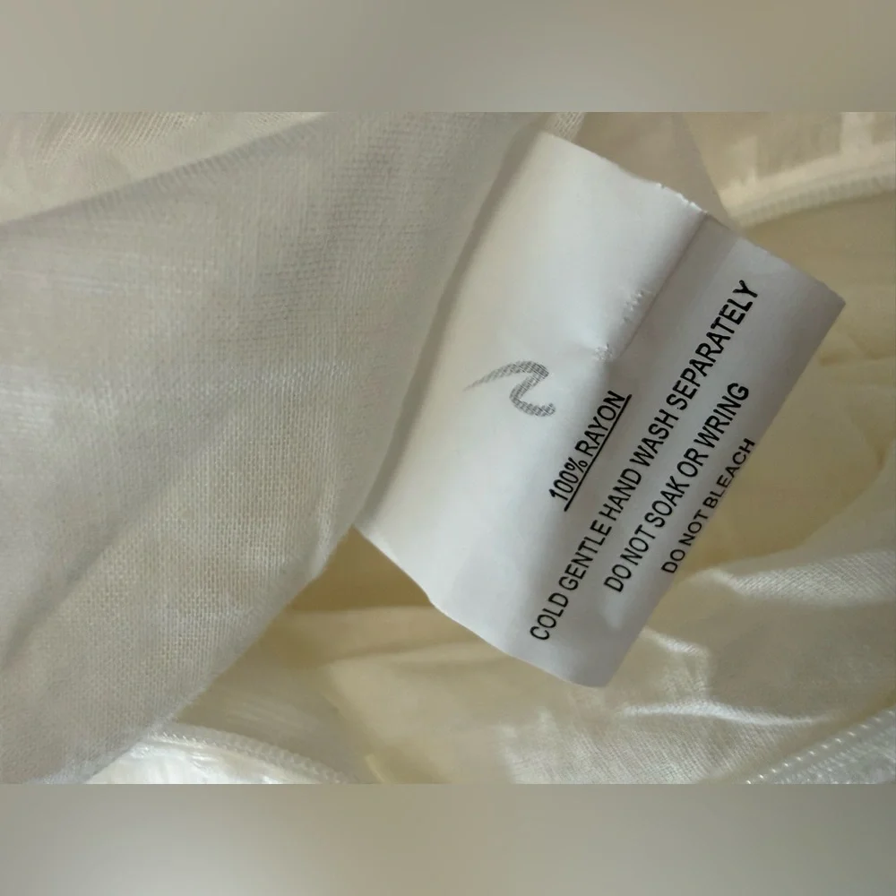 Balloon Sleeve Layered Ruffle‎ Hem Dress Size Small - Picture 8 of 9